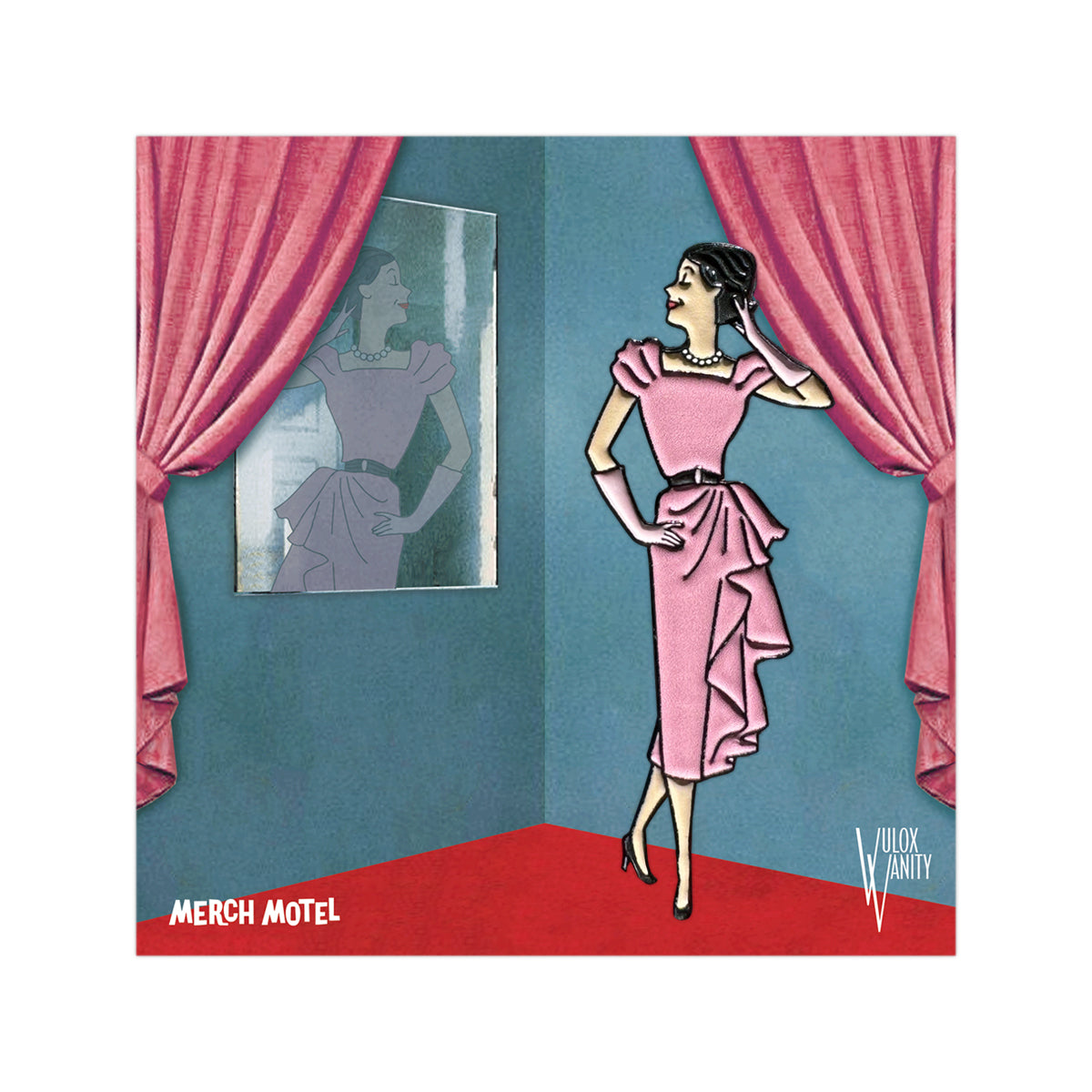 Glamour Girl Pin