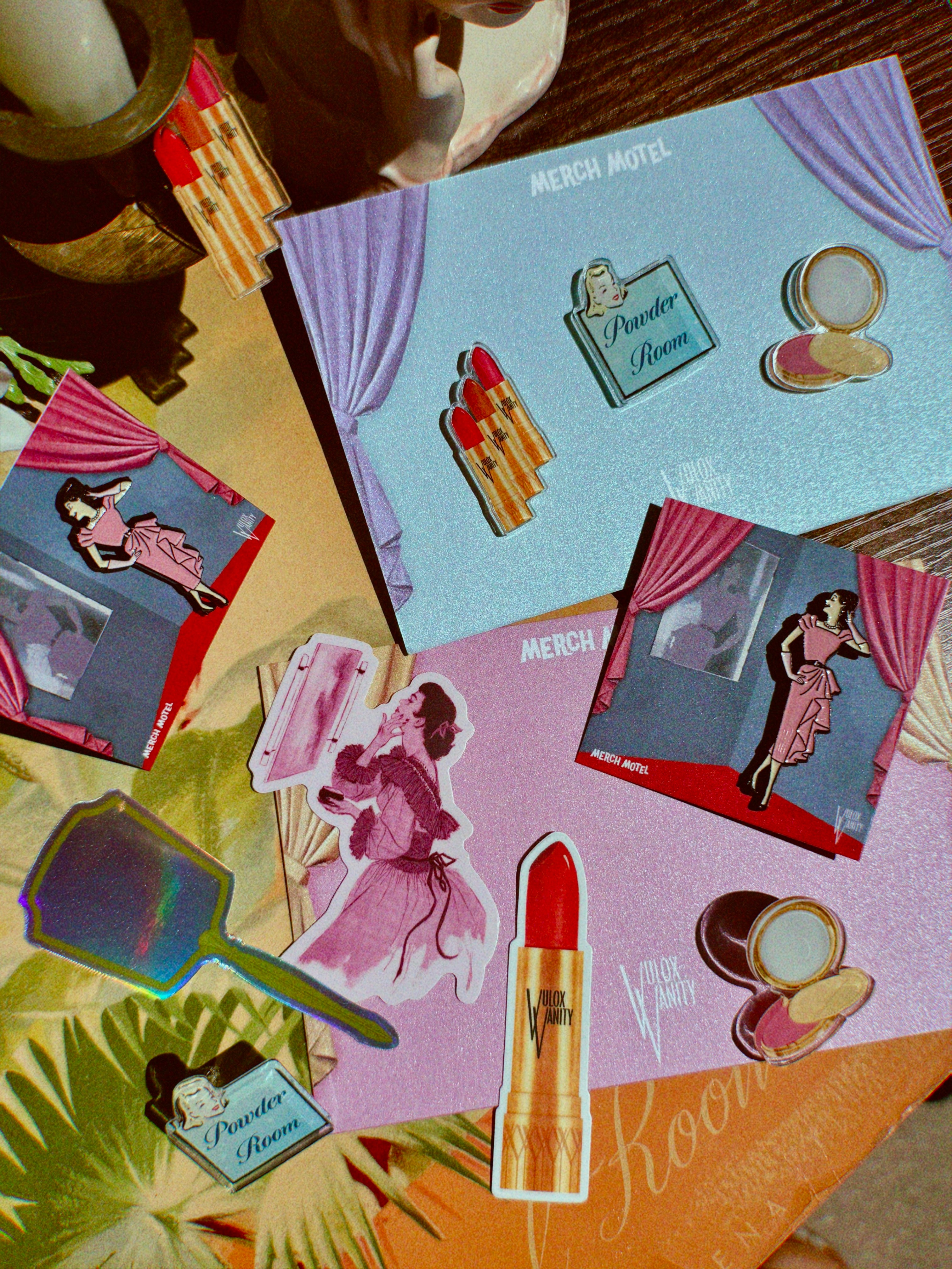 Glamour Girl Pin